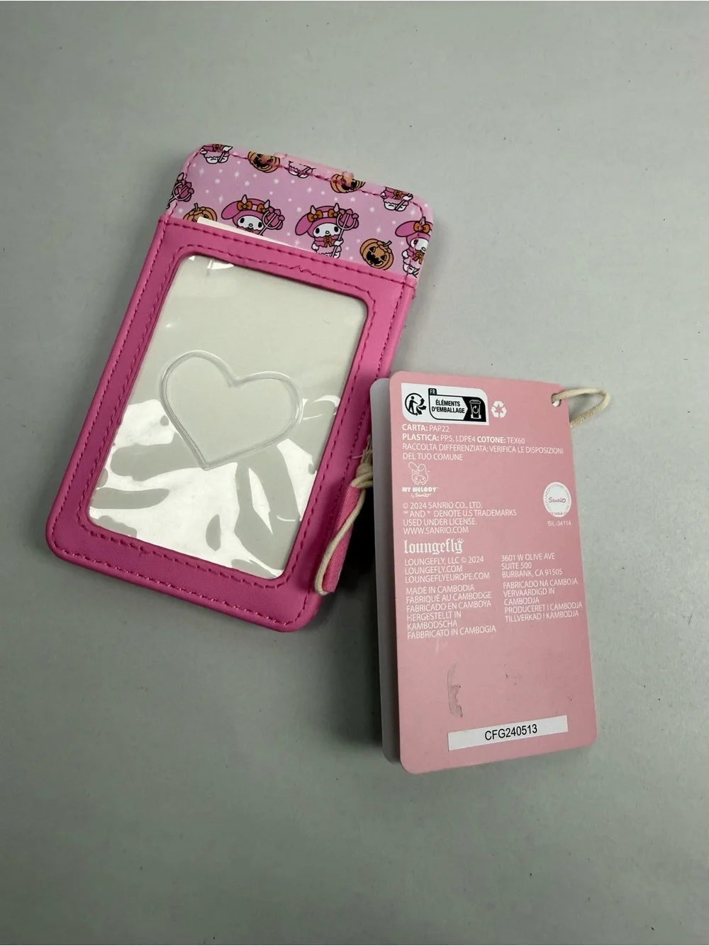 Loungefly Sanrio My Melody Pumpkin Card Holder